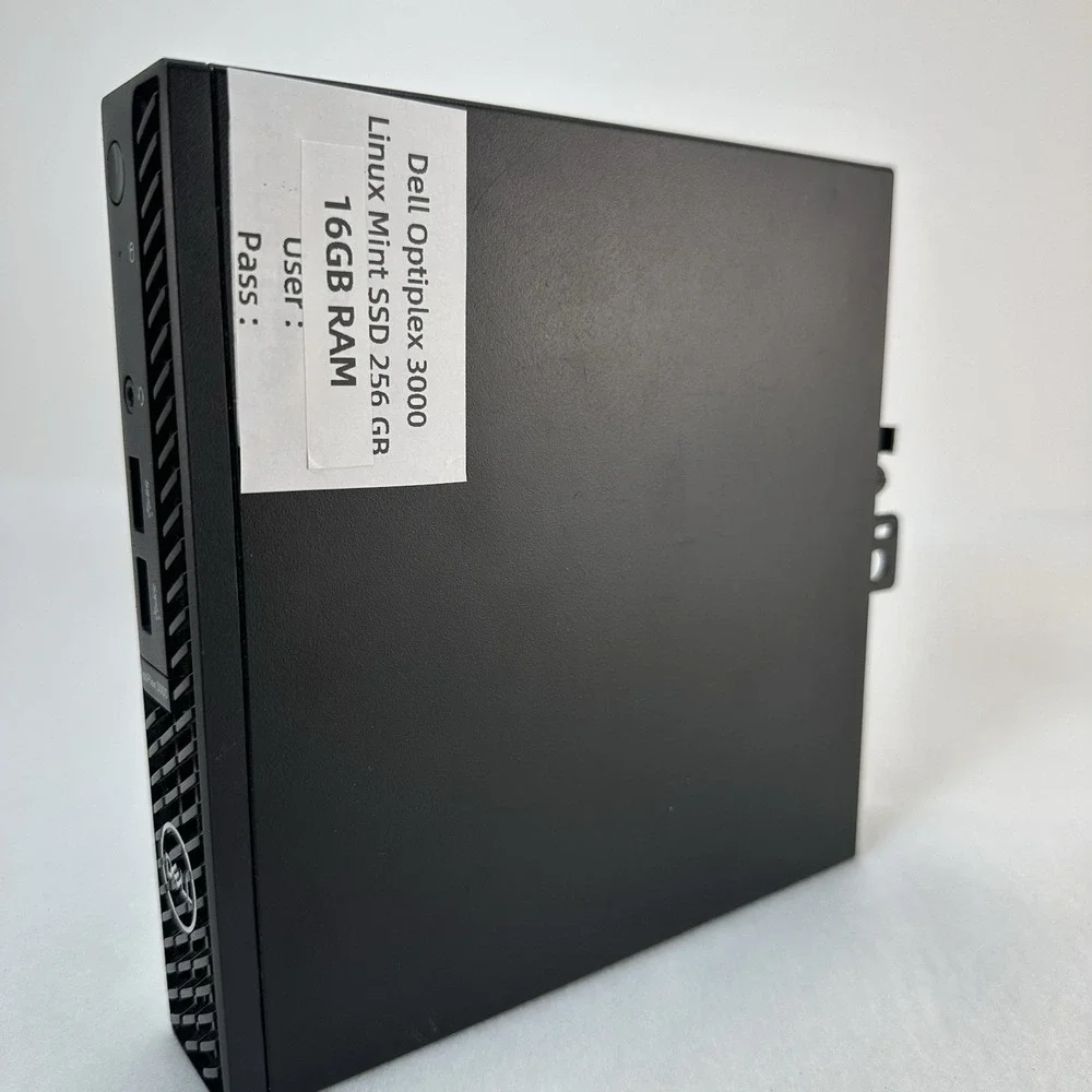Dell OptiPlex 3000 Micro i3-12100T 16GB RAM 256GB SSD Win 11 w/ AC Adapter